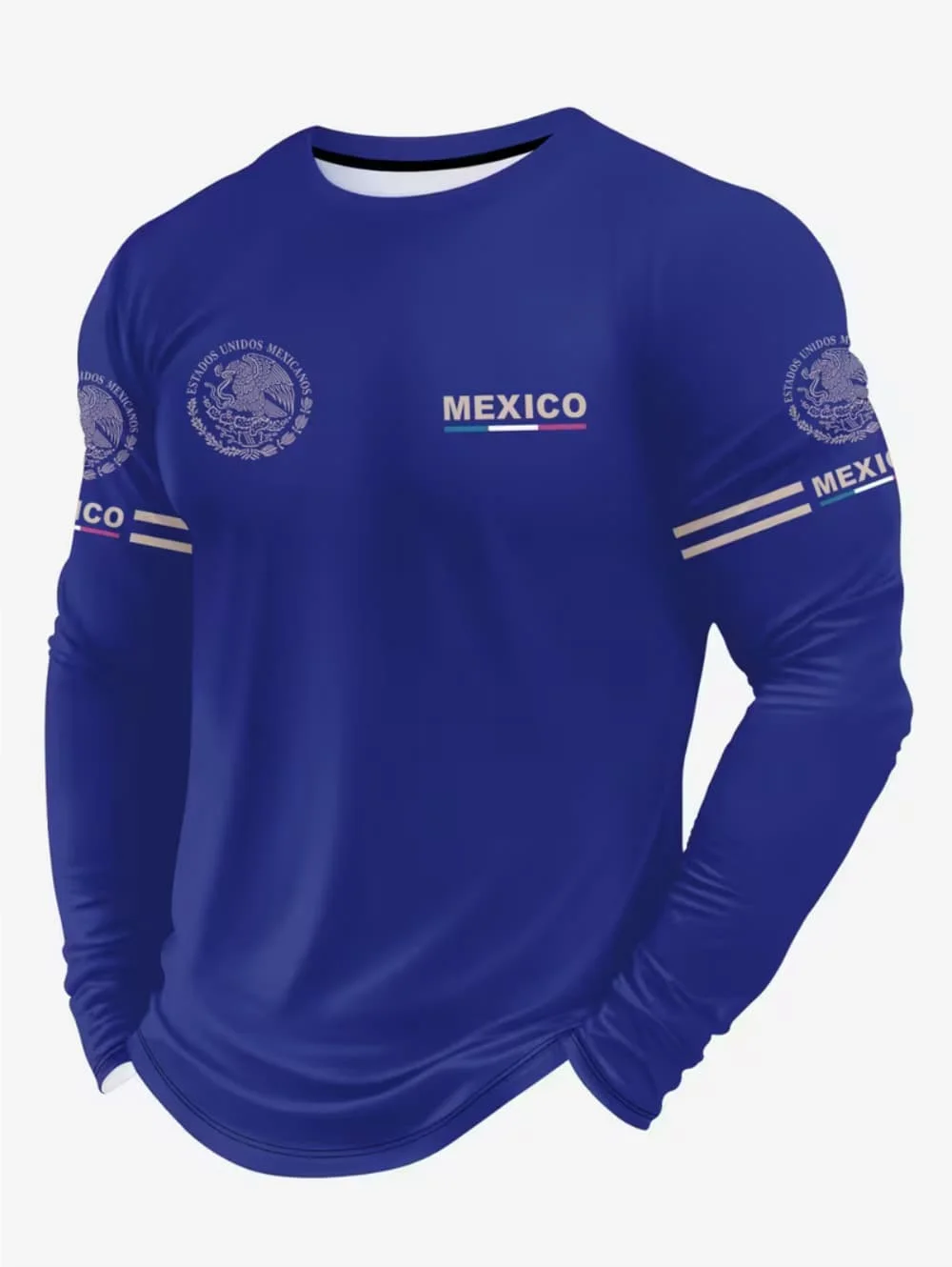 Men's Mexico Eagle Print T‑Shi - Men'S Fashion T Shirts 评论和价格