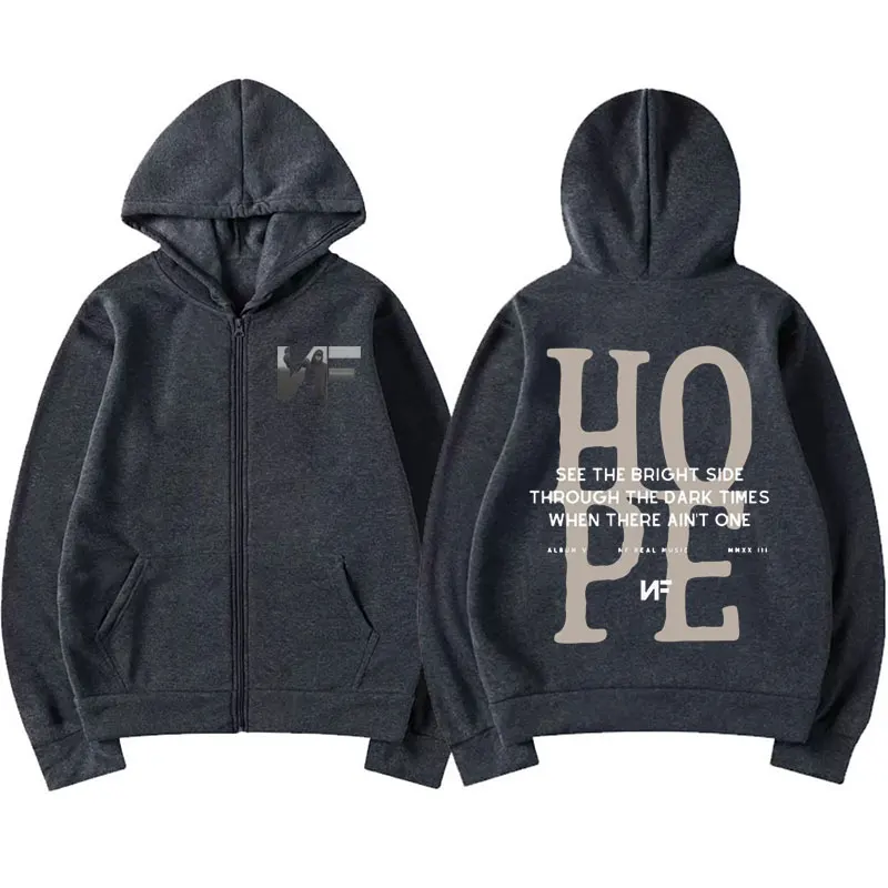 Rapper NF Hope Tracklist Zippe - Mens Fashion Zip Up Hoodies 评论和价格