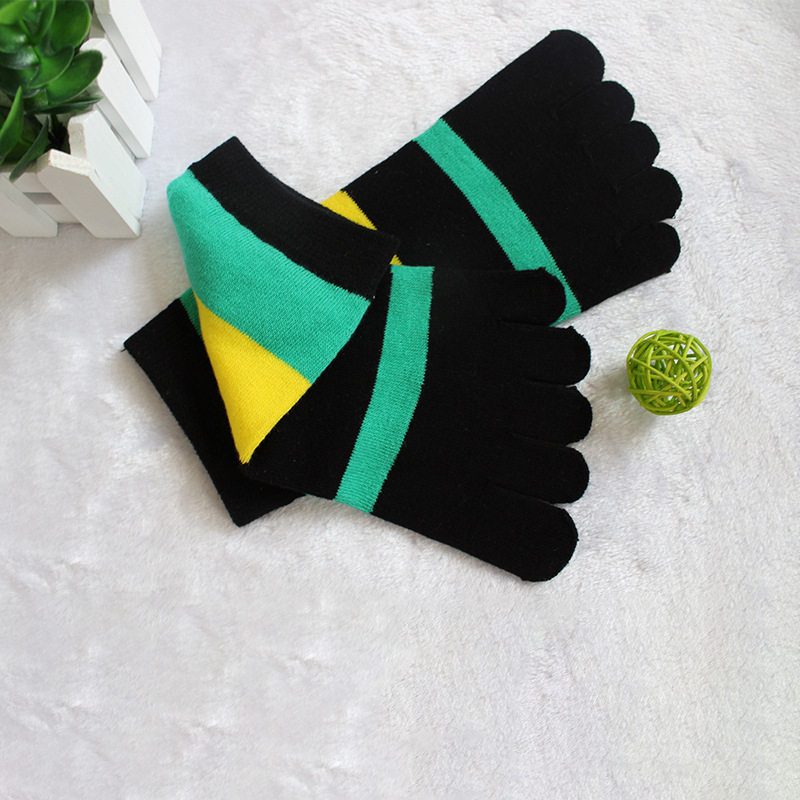 1/5 Pairs Men Five Toe Socks C - Socks Ankle Men 评论和价格