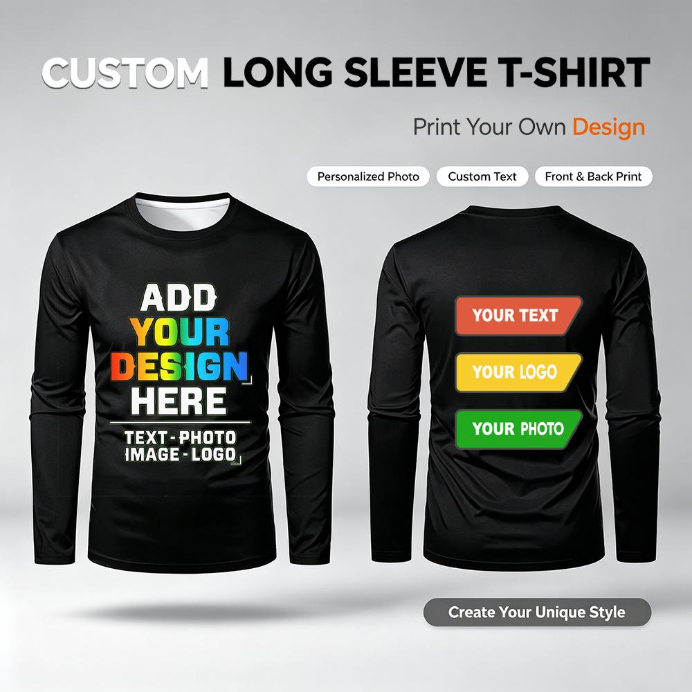 DIY Customized Logo Photo T-sh - Men'S Fashion T Shirts 评论和价格