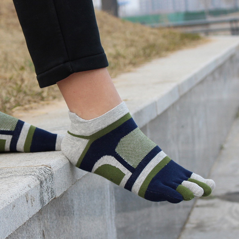 1/5 Pairs  Men’s Five-Toe Athl - Socks Ankle Men 评论和价格